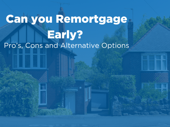 UK Home with Blue Overlay - Mortgage Options Visual